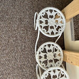 Elegant Cream.   Plant Stands 2 of them holds 4pots